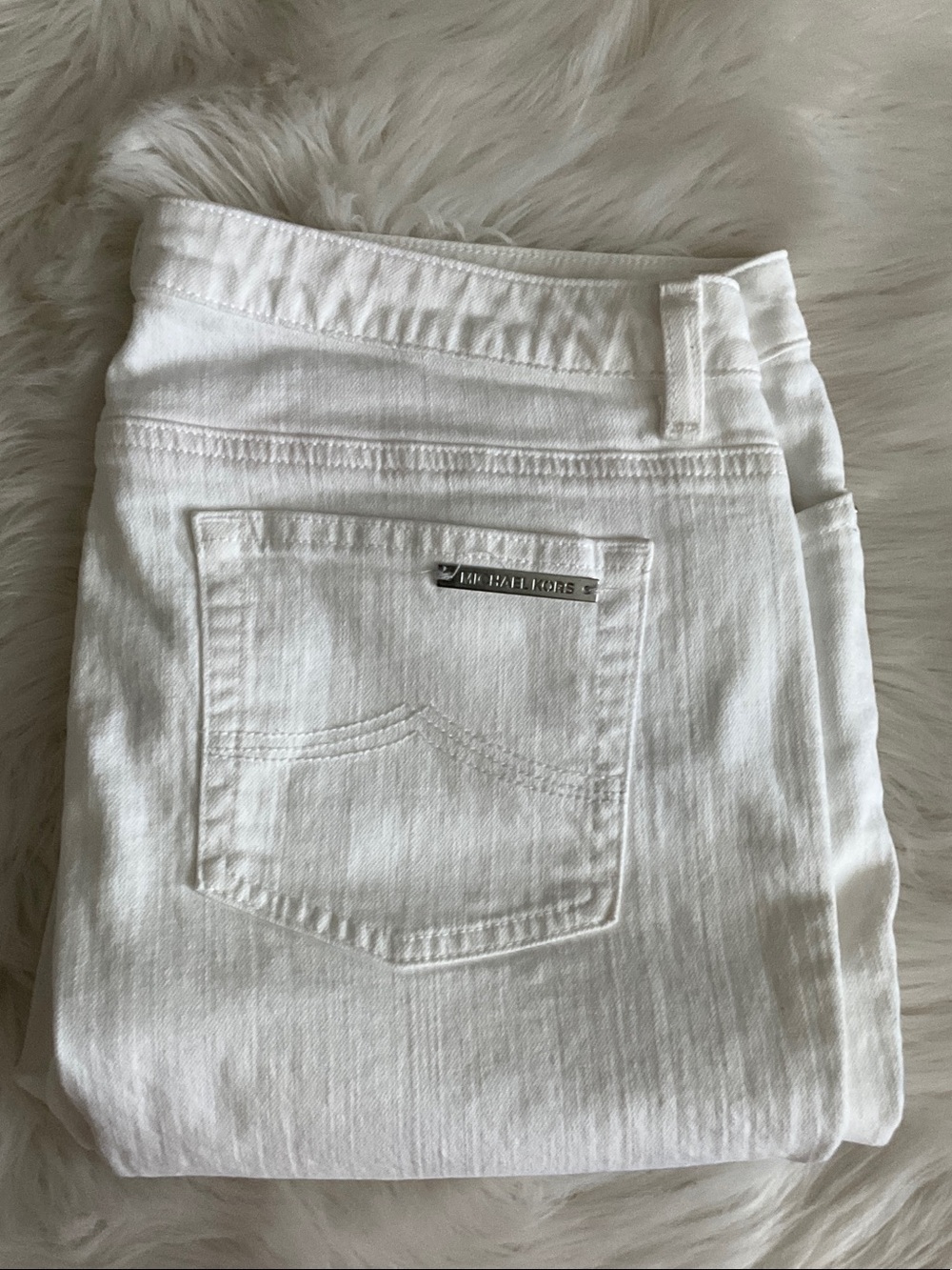 Michael Kors Women's White Skinny Denim Jeans